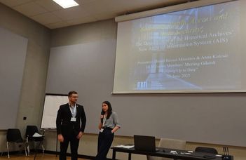 Doktoranduszaink előadása egy nemzetközi szakmai konferencián (DLM Forum)
